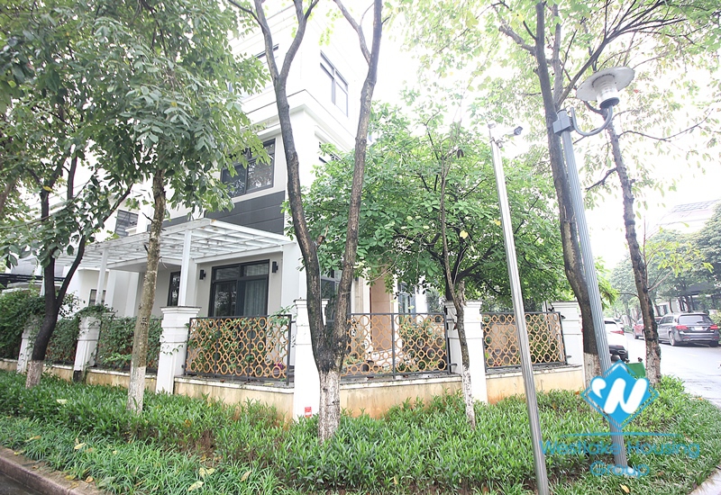 A modern house with full furnished for rent in Starlake area, Bac Tu Liem Distr, Ha Noi